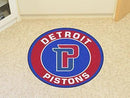 Round Outdoor Rugs NBA Detroit Pistons Roundel Mat 27" diameter