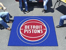 BBQ Mat NBA Detroit Pistons Tailgater Rug 5'x6'