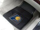 Custom Car Mats NBA Indiana Pacers 2-pc Vinyl Front Car Mats 17"x27"