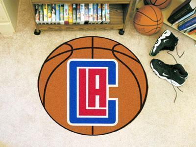 Round Area Rugs NBA Los Angeles Clippers Basketball Mat 27" diameter