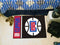 Outdoor Rugs NBA Los Angeles Clippers Uniform Starter Rug 19"x30"