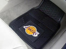 Car Floor Mats NBA Los Angeles Lakers 2-pc Vinyl Front Car Mats 17"x27"