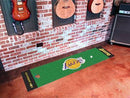 Hallway Runner Rug NBA Los Angeles Lakers Putting Green Runner 18"x72" Golf Accessories