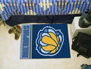 Outdoor Rug NBA Memphis Grizzlies Uniform Starter Rug 19"x30"