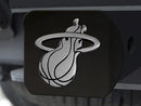 Trailer Hitch Covers NBA Miami Heat Black Hitch Cover 4 1/2"x3 3/8"