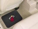 Rubber Floor Mats NBA Miami Heat Utility Car Mat 14"x17"