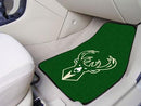 Car Floor Mats NBA Milwaukee Bucks 2-pc Carpeted Front Car Mats 17"x27"