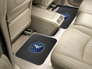 Rubber Car Floor Mats NBA Minnesota Timberwolves 2-pc Utility Car Mat 14"x17"