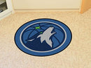 Custom Mats NBA Minnesota Timberwolves Mascot Custom Shape Mat