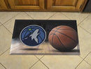 Welcome Door Mat NBA Minnesota Timberwolves Scraper Mat 19"x30" Ball