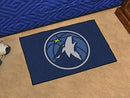 Outdoor Rugs NBA Minnesota Timberwolves Starter Rug 19" x 30"