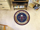 Round Rugs NBA New Orleans Hornets Roundel Mat 27" diameter