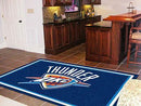 5x8 Rug NBA Oklahoma City Thunder 5'x8' Plush Rug