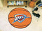 Round Rugs NBA Oklahoma City Thunder Basketball Mat 27" diameter