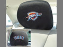 Game Room Rug NBA Oklahoma City Thunder Head Rest Cover 10"x13"