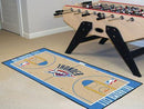 Kitchen Runner Rugs NBA Oklahoma City Thunder Large Court Runner Mat 29.5x54