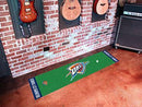 Long Runner Rugs NBA Oklahoma City Thunder Putting Green Runner 18"x72" Golf Accessories