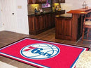 5x8 Rug NBA Philadelphia 76ers 5'x8' Plush Rug
