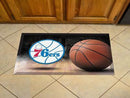 Welcome Mat NBA Philadelphia 76ers Scraper Mat 19"x30" Ball