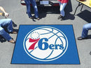 BBQ Store NBA Philadelphia 76ers Tailgater Rug 5'x6'