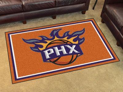 4x6 Rug NBA Phoenix Suns 4'x6' Plush Rug