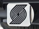 Hitch Covers NBA Portland Trail Blazers Chrome Hitch Cover 4 1/2"x3 3/8"