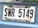 Frame Shop NBA Portland Trail Blazers License Plate Frame 6.25"x12.25"