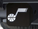 Trailer Hitch Covers NBA Utah Jazz Black Hitch Cover 4 1/2"x3 3/8"