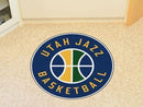 Round Outdoor Rugs NBA Utah Jazz Roundel Mat 27" diameter