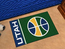 Living Room Rugs NBA Utah Jazz Uniform Starter Rug 19"x30"