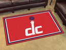 4x6 Area Rugs NBA Washington Wizards 4'x6' Plush Rug