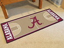 Hallway Runner Rug NCAA Alabama Basketball Court Runner Mat 30"x72"