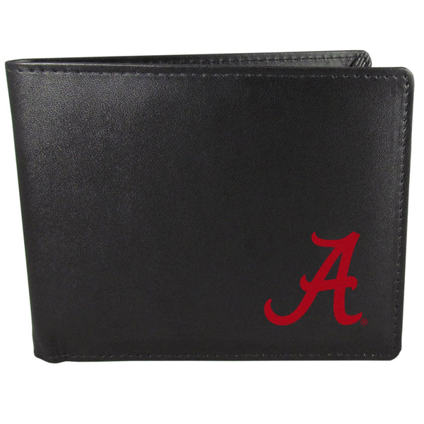 NCAA - Alabama Crimson Tide Bi-fold Wallet-Wallets & Checkbook Covers,Bi-fold Wallets,Printed Bi-fold WalletCollege Printed Bi-fold Wallet-JadeMoghul Inc.
