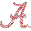 NCAA - Alabama Crimson Tide Bling Decal-Automotive Accessories,Decals,Bling Decals,College Bling Decals-JadeMoghul Inc.