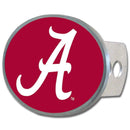 NCAA - Alabama Crimson Tide Oval Metal Hitch Cover Class II and III-Automotive Accessories,Hitch Covers,Oval Metal Hitch Covers Class III,College Oval Metal Hitch Covers Class III-JadeMoghul Inc.