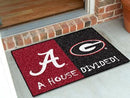Large Rugs NCAA Alabama Georgia House Divided Rug 33.75"x42.5"