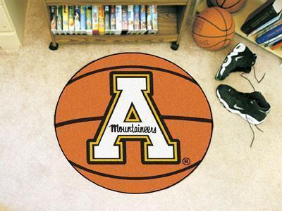 Round Rugs For Sale NCAA Appalachian State Basketball Mat 27" diameter