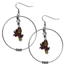 NCAA - Arizona St. Sun Devils 2 Inch Hoop Earrings-Jewelry & Accessories,Earrings,2 inch Hoop Earrings,College Hoop Earrings-JadeMoghul Inc.