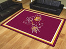8x10 Rug NCAA Arizona State 8'x10' Plush Rug