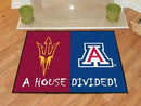 Large Area Rugs Cheap NCAA Arizona State Arizona House Divided Rug 33.75"x42.5"