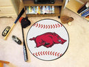 Round Rugs For Sale NCAA Arkansas Baseball Mat 27" diameter