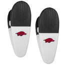 NCAA - Arkansas Razorbacks Mini Chip Clip Magnets, 2 pk-Other Cool Stuff,College Other Cool Stuff,Arkansas Razorbacks Other Cool Stuff-JadeMoghul Inc.