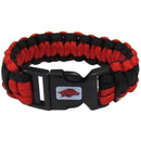 NCAA - Arkansas Razorbacks Survivor Bracelet-Jewelry & Accessories,Bracelets,Survivor Bracelets,College Survivor Bracelets-JadeMoghul Inc.