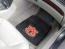 Custom Car Mats NCAA Auburn 2-pc Vinyl Front Car Mats 17"x27"