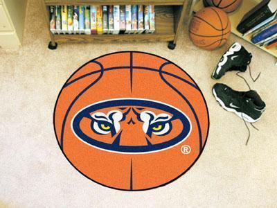 Round Rugs NCAA Auburn Basketball Mat 27" diameter