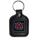 NCAA - Auburn Tigers Square Leatherette Key Chain-Key Chains,Leatherette Key Chains,College Leatherette Key Chains-JadeMoghul Inc.