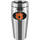 NCAA - Auburn Tigers Steel Travel Mug-Beverage Ware,Travel Mugs,Steel Travel Mugs w/Handle,College Steel Travel Mugs with Handle-JadeMoghul Inc.