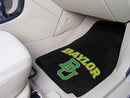 Custom Car Mats NCAA Baylor 2-pc Carpeted Front Car Mats 17"x27"