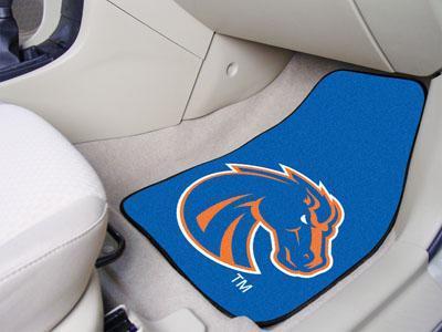 Car Mats NCAA Boise State 2-pc Carpeted Front Car Mats 17"x27"