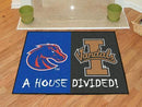 Large Area Rugs NCAA Boise State Idaho House Divided Rug 33.75"x42.5"